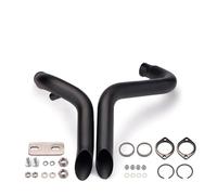 Motorcycle Custom Exhaust Pipe Off-road Dual Front Suitable For H&arley Davidson IRON883 Jiu(Style A)