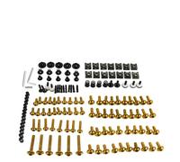 Motorcycle Custom Fairing Screw Bolt Windscreen Screw For CB 599 919 400 CB600 For HORNET CBR 600 F2 F3 F4 F4i 900 Steel(Gold)