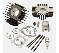Motorcycle Cylinder Block Compatible With Pw50 Pw60 Yt60 1981-2022 Motocycle 60cc Cylinder Piston Gasket Bearing Top End Kit Big Bore Cylinder Kits Piston Set