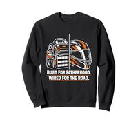 Motorcycle Dad Funny Biker Father Riding Papa Sweatshirt