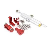 motorcycle damper Compatible With Aprilia For RS660 2021 2022 2023 Motorcycle Steering Stabilize Damper Bracket Support Mounting Universal Accessories