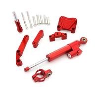 motorcycle damper Compatible With EX300 For NINJA300 2013-2017 Motorcycle Damper Steering Stabilize Bracket Mounting Kit Universal Accessories Adjustable