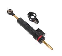 Motorcycle damper Compatible With For Suzuki Motorcycle Steering Damper Stabilizer Handlebar Stabilizer Bracket Support Mounting Adjustable Universal(250mm)
