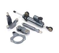 Motorcycle damper Compatible With For YZF R7 2021 2022 2023 Motorcycle Steering Damper Stabilizer Universal Linear Shock Absorber Adjustable Accessories(Grey)
