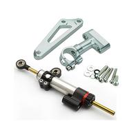 Motorcycle Damper For CB600F For HORNET 600 For CB 600F 2007 2008 2009 2010 2011 2012 2013 2014 2015 2016 CNC Steering Damper Mount Bracket Kit Motorcycle Stabilizer ( Color : Damper n Bracket E )