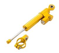 Motorcycle Damper Stabilizer Stabilizer Steering Damper Mounting Bracket Support For Ya&ma&ha For R3 R25 MT25 2015-2018 Motorcycle Accessories Stabilizer(Yellow)