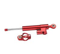 Motorcycle Damper Steering Stabilize Bracket Mounting Holder For CBR600 F4i 1999-2004 Adjustable Linear Stabilizer(Red-A)