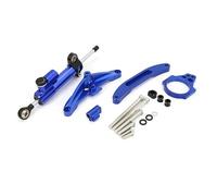 Motorcycle Damping Stabilizer For FZ1 For FAZER 2006-2015 CNC Aluminum Steering Bracket Set Linear Mounting Support Steering Damper Stabilizer(Color 1)