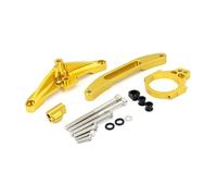 Motorcycle Damping Stabilizer For FZ1 For FAZER 2006-2015 CNC Aluminum Steering Bracket Set Linear Mounting Support Steering Damper Stabilizer(Color 7)