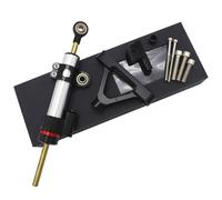 Motorcycle Damping Stabilizer For Kawasaki For ZX10R 2004-2005 CNC Aluminum Steering Buffer Control Bar Mount Bracket Kit Full Damping Control Support(Color 1)