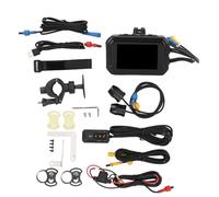 Motorcycle Dash Cam 1080P WiFi 150 Wide Angle Front Rear Dual Recording Night Vision Driving Recorder for ATV UTV Snowmobiles Panoramic Recording GPS