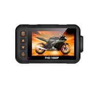 Motorcycle Dash Cam Front and Rear Camera - Lens Motorcycle Camera Recorder | Waterproof IP67 Motor cycle DVR Camcoder | G Sensor Collision Detection Motor cycle Video Recorder | Loop Rec