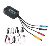 Motorcycle Dash Cam Front Rear Video Driving Recorder with 2 Inch LCD Screen - IP65 Action Camera - 2 Million Pixel HD Dual Recording - Electronic Image Stabilization and Parking