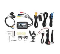 Motorcycle Dash Camera Dual 1080P Front and Rear Recording - 3 Inch IPS Touch Screen Dashcam for ATV UTV Snowmobile - Night Vision GPS WiFi IP67 DVR Video Recorder with App