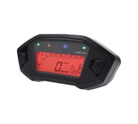 Motorcycle Dashboard 10000RPM Tachometer Adjustable Dash Electronic Digital Odometer Instrumentation Panel Dashboard Tachometer Gauge