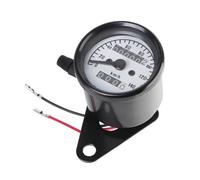 Motorcycle Dashboard With Machinery Universal Modified Odometer Tachometer Motobike Accessory Auto Gauge Speedometer(Black)