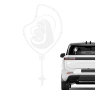 Motorcycle Decal, Fix Car Window Decor Sticker, Vista Parent and Child Car Faith Sticker - Creative Scratchproof Auto Decal for Car, Rv, SUV, Cycle, Motorcycle