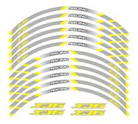 Motorcycle Decal Outer Wheel Rim Stickers Tire Film Border Waterproof Reflective Decals Decoration Sticker For Yamaha XJ6