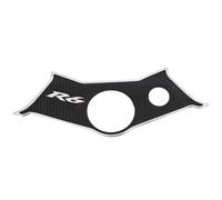 Motorcycle Decal Pad Accessories Triple Tree Clamp Upper Front End Sticker For YZF600 YZF R6 YZF-R6 2003 2004 2005
