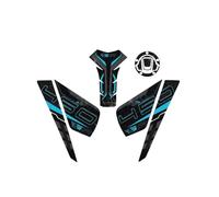 Motorcycle Decal Sticker for Cfmoto 450sr 450 Sr Tankpad Protector Motorcycle Fuel Tank Pad Sticker Protector Decal Accessories Waterproof(Blue)