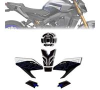 Motorcycle Decal Sticker for Y-AMAHA MT-09 MT 09 SP 2024 Motorcycle Resin Sticker Decal Side Tank Protection Pad Sticker Decals Accessories