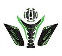 Motorcycle Decal Sticker Motorcycle Fuel Tank Sticker Protector Decals Accessories Waterproof for Kawasaki Z900 Z900 2022 2023(Green)