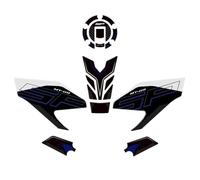 Motorcycle Decal Sticker Motorcycle Resin Sticker Decal Side Tank Protection Pad Sticker Decals Accessories for Y-AMAHA MT-09 MT 09 SP 2024