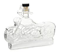 Motorcycle Decanter, Enhanced Aeration Pourer, 310ml, Whiskey Glass Statue Decanter, Decorative Liquor Dispenser Bottle, Versatile Keepsake Gift, for Father Boyfriend Grandfather