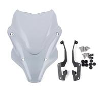 Motorcycle Deflectors Compatible With For MT-07 For FZ-07 2021 2022 2023 2024 Motorcycle Windshield Windscreen Double Bubble Wind Deflector Parts