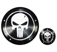 Motorcycle Derby Cover Aluminum Derby Cover Engine Timing Timer Cover Compatible With Dyna Touring Models Road King Electra Glide Street Bob Low Rider Softail 1999-2019