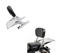 Motorcycle Detachable Backrest Rear Seat Sissy Bar Passenger Luggage Rack For Harley For Springer For Softail FXSTS 2006-2020 2021 2022 2023 2024