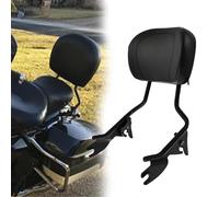 Motorcycle Detachable Sissy Bar Passenger Rear Backrest Pad For Harley Touring Street Glide Road King Electra 2009-2022