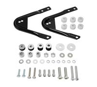 Motorcycle Detachable Two Up Luggage Rack Docking Hardware Kit For Touring FL For Road Glide For King For Street 1997-2008 Rear Luggage Rack(Color 01)