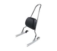 Motorcycle Detachables Tall Sissy Bar Backrest For Harley Softail Cross Bones FLSTSB CVO Convertible FLSTSE Custom FXSTC FXST Seat Backrest Pad