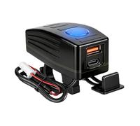 Motorcycle Device Power Module, Type A | Type-C USB-a Port Access for 12 to 24 Bikes, ATVs, Electric Travel, Daily Use