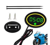 Motorcycle Digital Clock Small Waterproof LED
