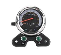Motorcycle Digital Gauge Odometer Black Digital Tachometer Real-time