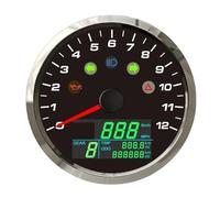 Motorcycle Digital Gauge Odometer Motorcycle Universal 85mm GPS Tachometer