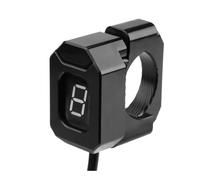 Motorcycle Digital Gear Indicator Black Universal Motorcycle Speed Gear Display Indicator Holder Alloy Bracket for