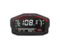 Motorcycle Digital Odo-Meter Digital Motorcycle Dash Panel Dashboard 0~14000r/min Tachometer Odometer For 1,2,4 Cylinder Most Motor