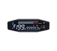Motorcycle Digital Odo-Meter Motorcycle Tachometer 12000 RPM Digital Meters Instrument With Turn Signal Light Indicator Dashboard Panel