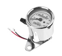 Motorcycle Digital Odo-Meter Retro Motorcycle Dashboard With LED Light Machinery Universal Modified Odometer Tachometer Motobike Accessory