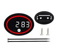 Motorcycle Digital Watch | Waterproof LED Display - Voltage Indicator & Digital Motorcycle Watch | for Men Women Teenagers Cycling Urban Commuting & Travel