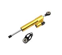 Motorcycle Direction Dampers Steering Stabilize Damper Bracket Mount 256mm FOR Ya&ma&ha FOR MT FZ 09 2013-2020(Yellow)