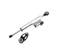 Motorcycle Direction Dampers Steering Stabilize Damper Bracket Mount 256mm FOR Ya&ma&ha FOR MT FZ 09 2013-2020(Silver)
