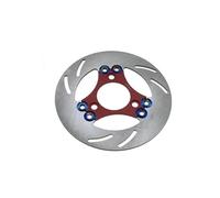 Motorcycle Disc Brake 200mm Motorcycle Floating Brake Discs Universal For Dio 50 For Dio 50 Af27 Af28 Af18 Af17 Zx Af34 Af35 Af36 Rapid Cooling Brake Pads Disc Rotor(Rood)