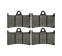 Motorcycle Disc Brake Pad Compatible With Yamaha YZF 600 R Thundercat (Only Models) 1997-2007 YZF1000R Thunderace 1996-2001 Motorcycle Front Rear Brake Pads(2 pairs Front)