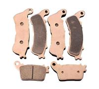 Motorcycle Disc Brake Pad For HORNET 600 For CBF600 2007 2008 2009 2010 2011 2012 2013 For CBR600F 11-16 12 13 14 15 ABS Motorcycle Metal Sintering Brake Pads Brake Pads(All 3 pairs)