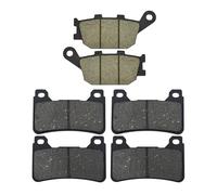 Motorcycle Disc Brake Pads For CBR600RR CBR600 RR 2005 2006 CBR1000RR CBR1000 RR 2004 2005 Parts Front & Rear Brake Pads Kit Brake Disk(2 Front and Rear)
