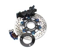 Motorcycle disc brake rotor Motorcycle Scooter Front Brakes Calipers 220mm Disc Pump Adapter Bracket Rotor Set For Aerox BWS RSZ Motorbike